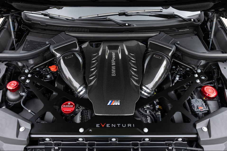 Gloss Carbon Fiber Intake System for BMW XM (G09) / X5M (F95) / X6M (F96) thumbnail 2