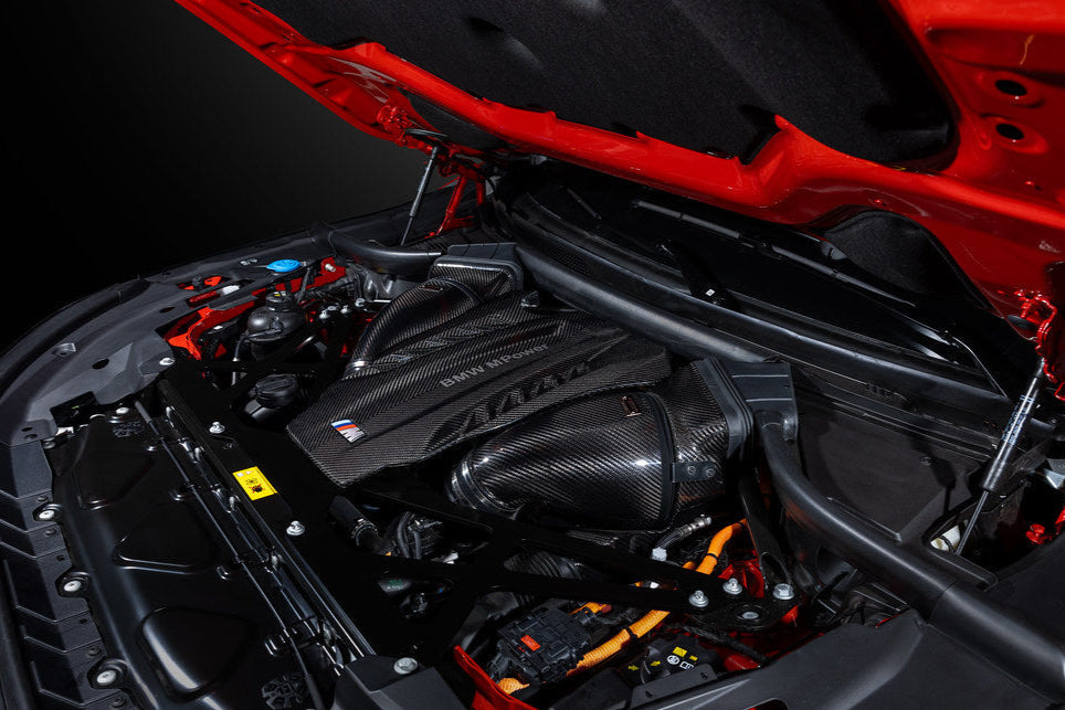 Gloss Carbon Fiber Intake System for BMW XM (G09) / X5M (F95) / X6M (F96) thumbnail 5