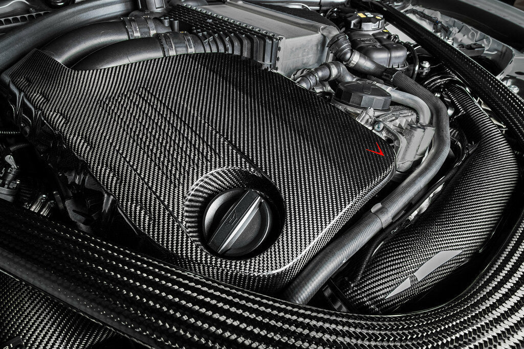 Engine Cover for BMW F8X M3/M4 (Black Carbon) thumbnail 3