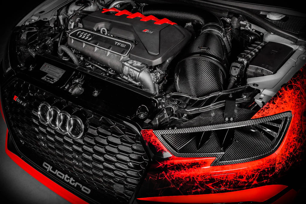 Headlight Air Scoop for AUDI 8V RS3 STAGE 3 Intake System (Carbon) thumbnail 4