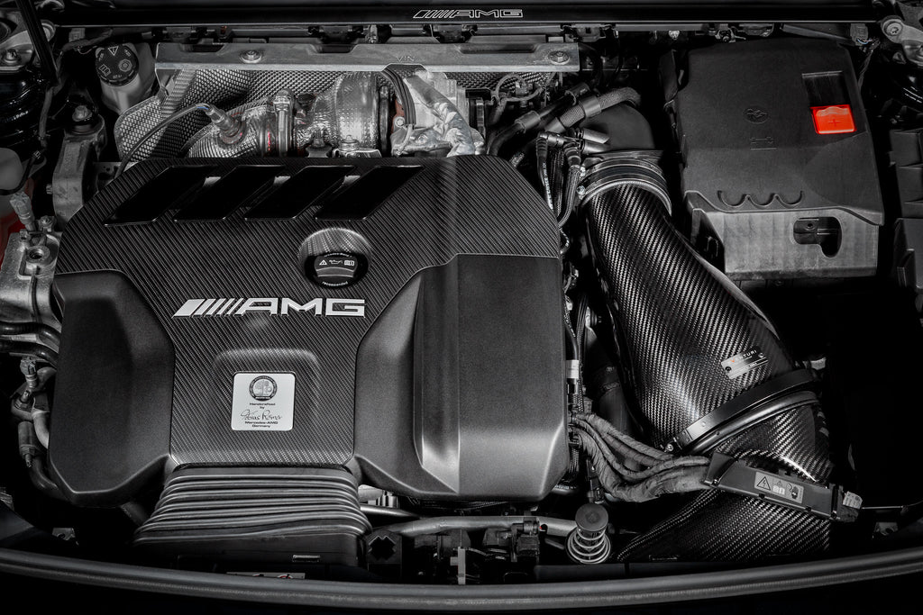 Carbon Fiber Intake System for MERCEDES-Benz A45S CLA45S AMG thumbnail 4