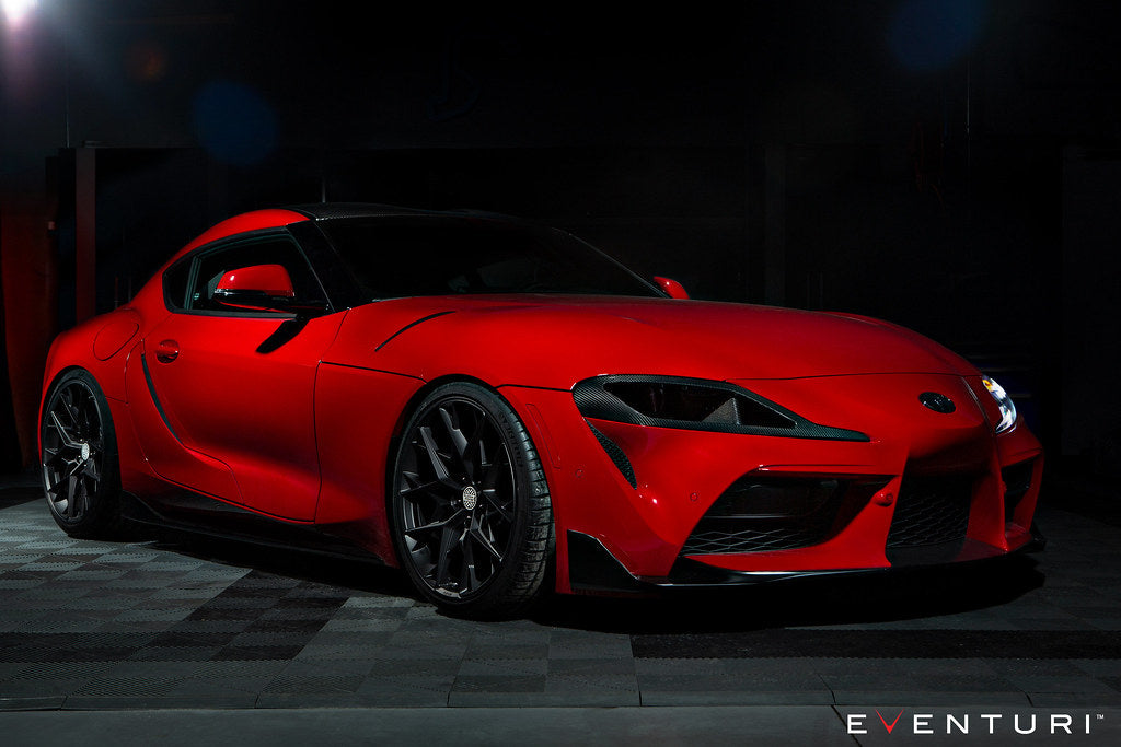 Карбоновий повітрозабірник в фару для TOYOTA MK5 Supra A90 thumbnail 5