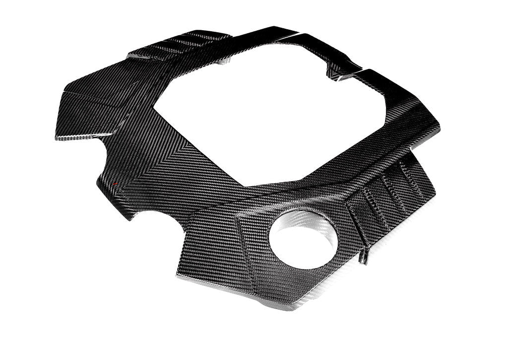 Carbon Fiber Engine Cover for AUDI C8 RS6 / RS7 thumbnail 3