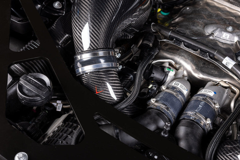 Carbon Turbo Inlet Tubes for BMW X5M (F95) LCI / X6M (F96) LCI / XM (G09) thumbnail 3