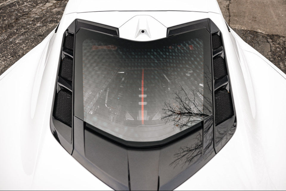 Eventuri Carbon Fiber Engine Cover for CHEVROLET Corvette (C8) Stingray thumbnail 8