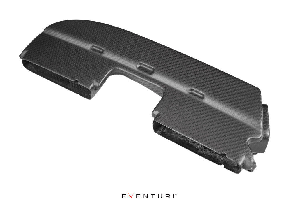 Matte Carbon Fiber Air Duct Set for BMW E92 M3 thumbnail 2