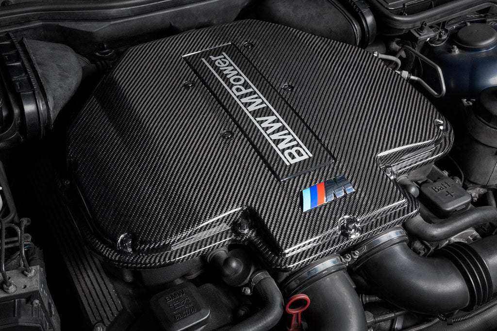 Carbon Fiber Plenum Cover for BMW E39 M5 and Z8 (S62) thumbnail 2