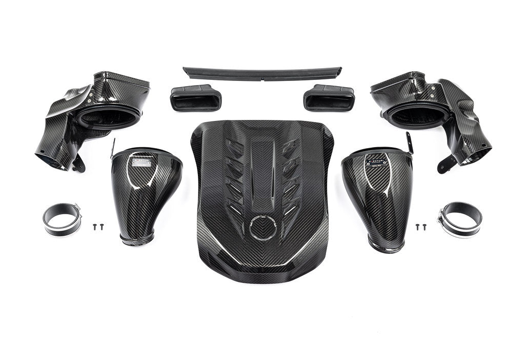 Eventuri Gloss Carbon Fiber Intake System for BMW X5 M50i (G05) / X6 M50i (G06) / X7 M50i (G07) 2019+