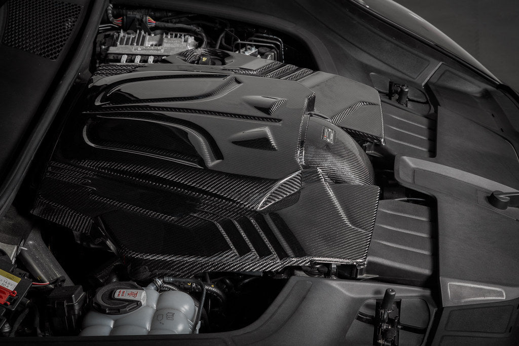 Carbon Fiber Intake System for PORSCHE Cayenne 3.0L V6 Turbo 2018+ thumbnail 7