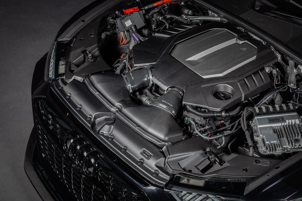Carbon Fiber Engine Cover for AUDI C8 RS6 / RS7 thumbnail 4