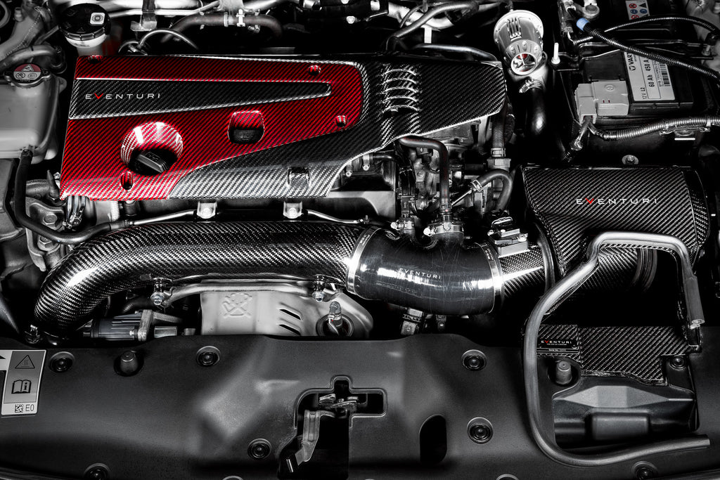 Carbon Engine Cover for HONDA FK8 FK2 thumbnail 5