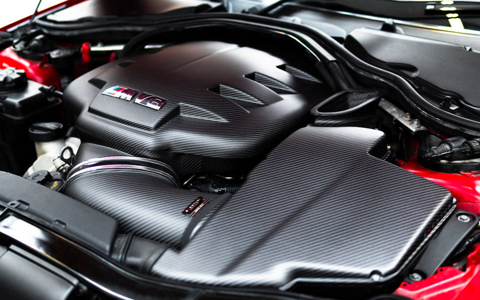 Matt Carbon Fiber Intake System for BMW E92 M3 thumbnail 5