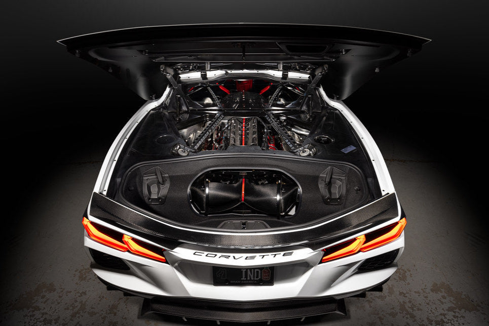 Впускна система з карбону з прозорою кришкою для CHEVROLET Corvette C8 thumbnail 4