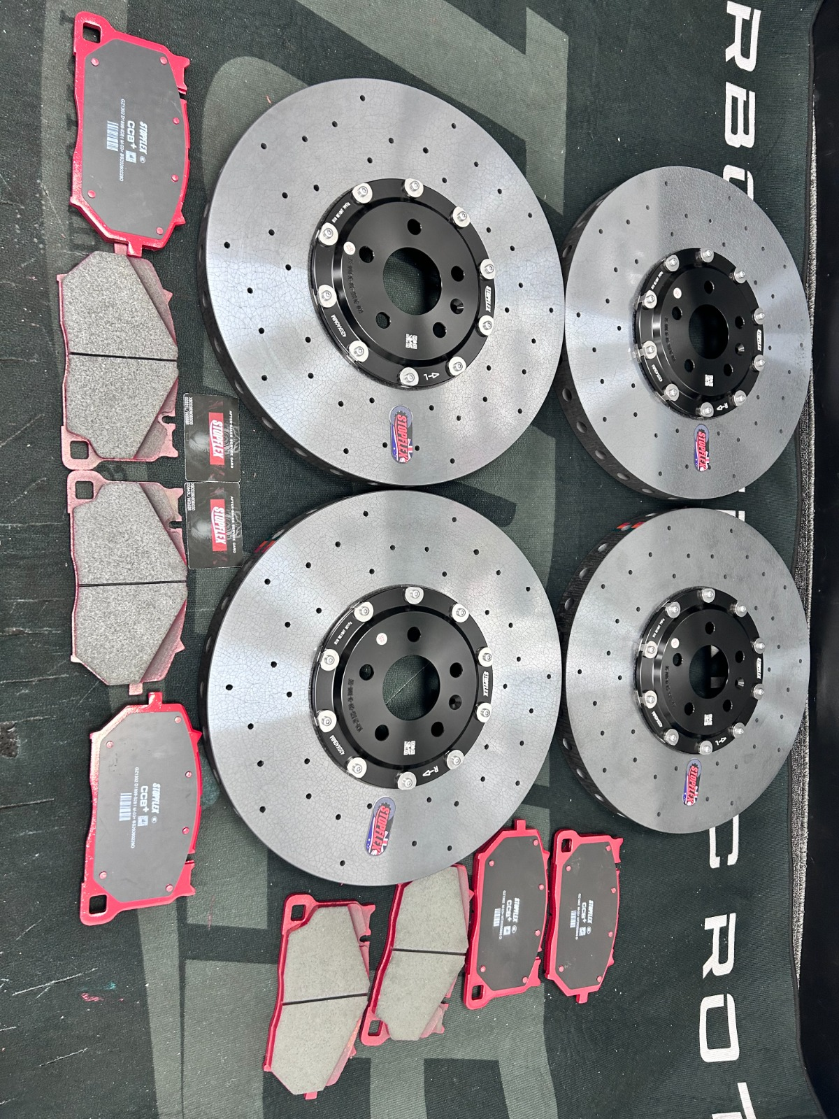 STOPFLEX Long-Fiber CCB Brake Kit for Audi RS6 / RS7 C8 (420/370 mm) thumbnail 2