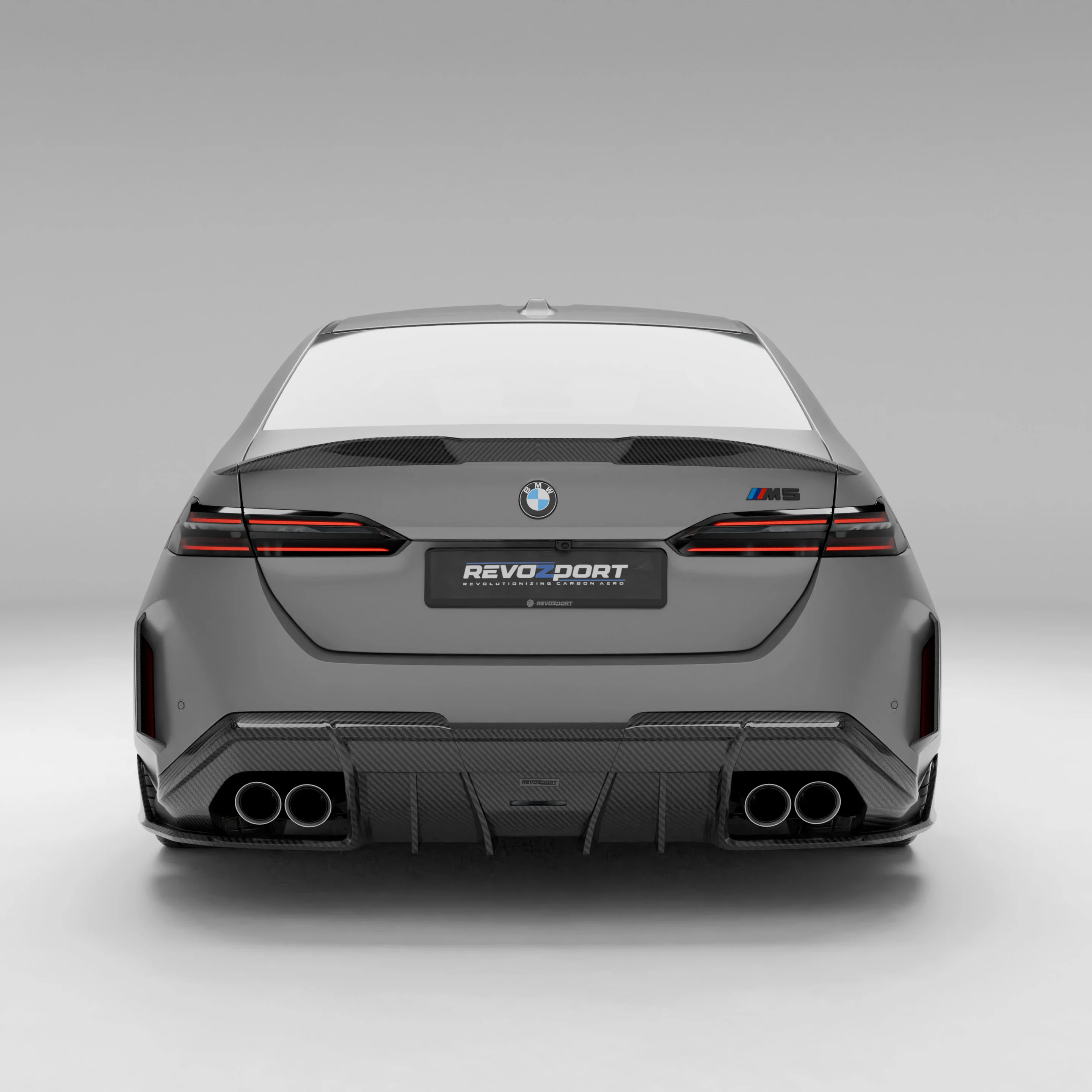 Carbon Fiber Rear Diffuser for BMW M5 G90 Sedan G99 Touring thumbnail 9