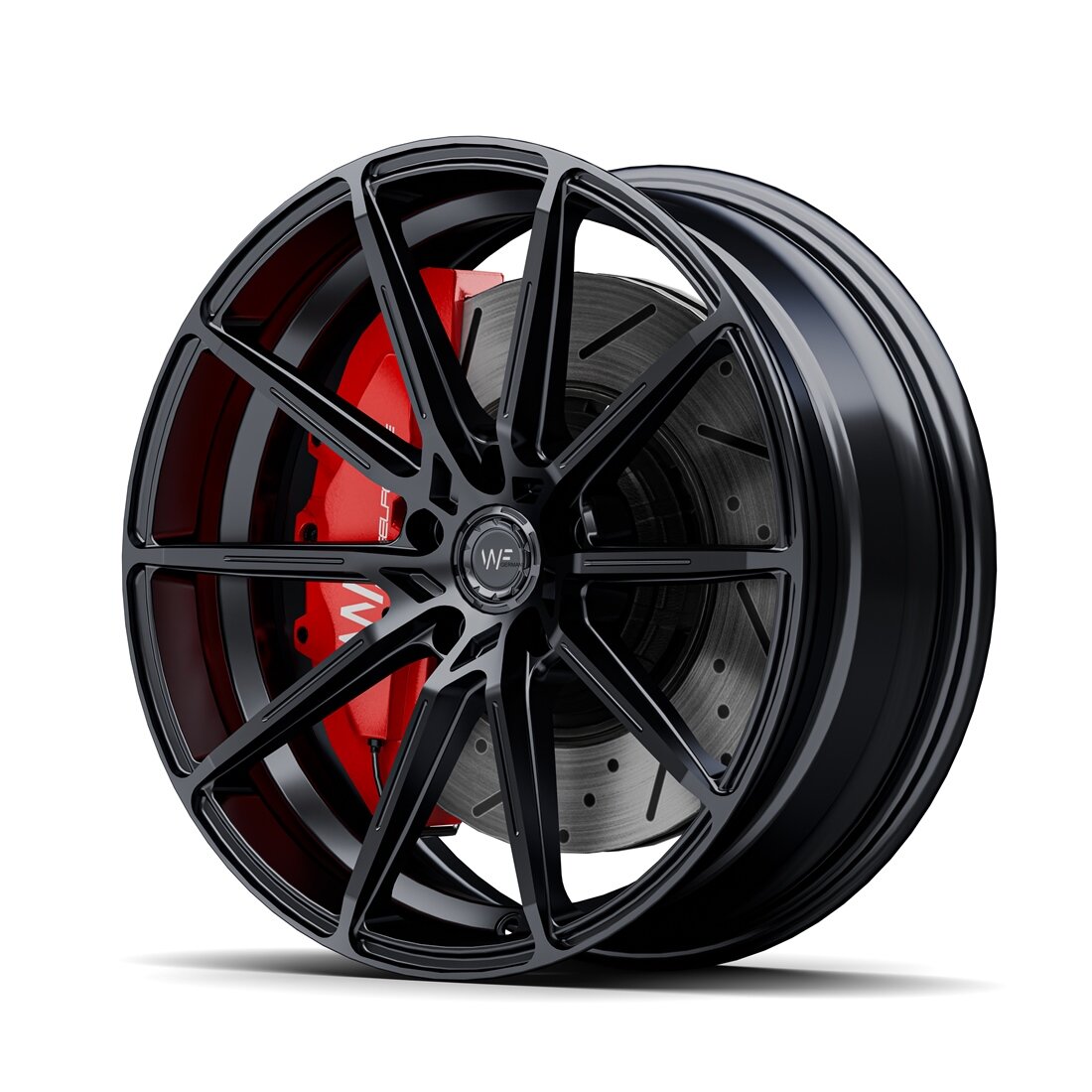 WheelForce SL.2-FF | 19x8.5 ET45 5/112 | Deep Black Custom Made
