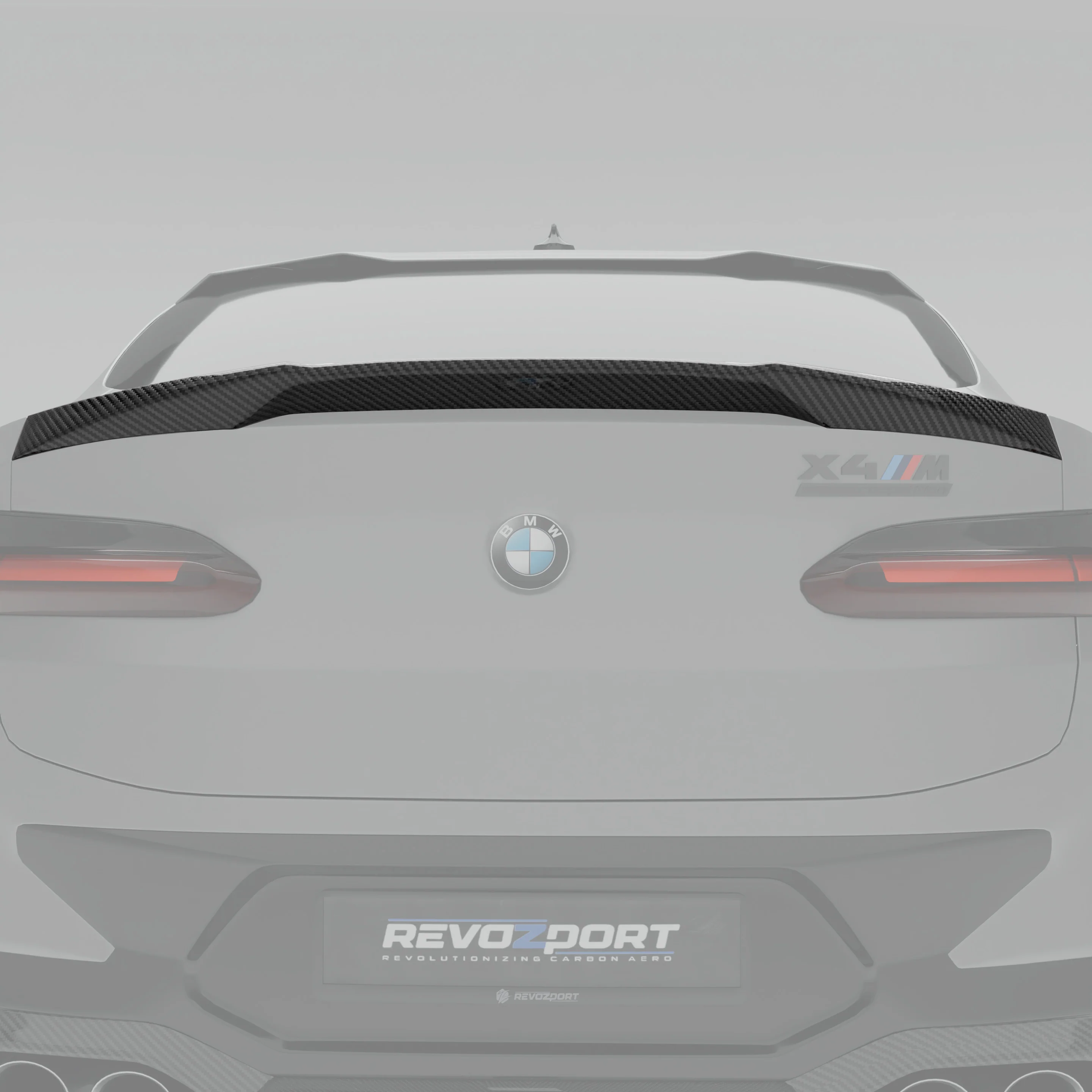 Carbon Fiber Rear Spoiler for BMW X4M F98 LCI - Image 1