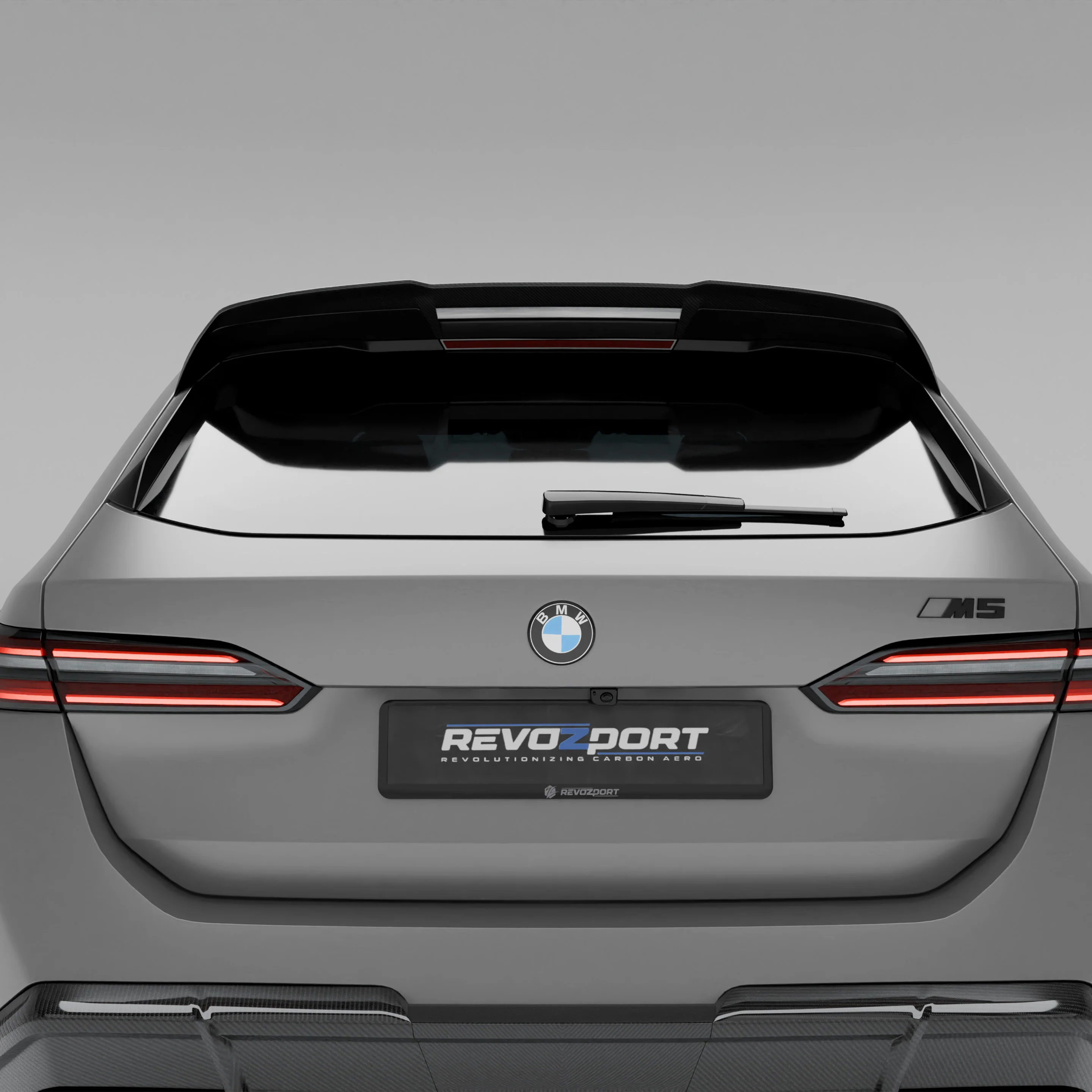 Dry Carbon Fiber Rear Spoiler for BMW M5 G99 Touring 2025 thumbnail 4