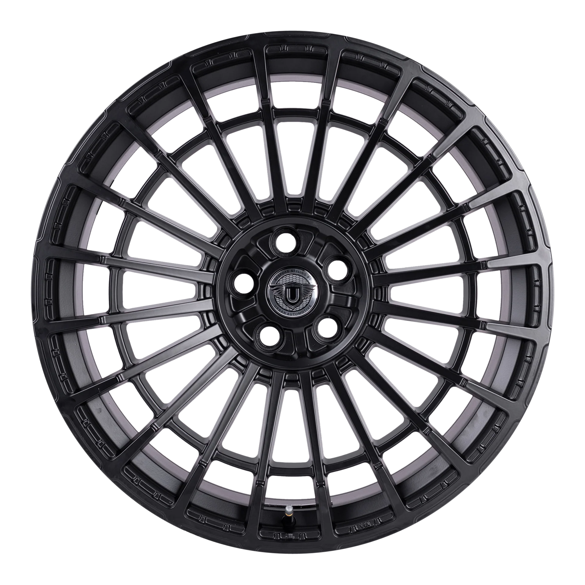 22" WX3 - 5x120 - ET25 - Satin Black - Rear (L663) thumbnail 3
