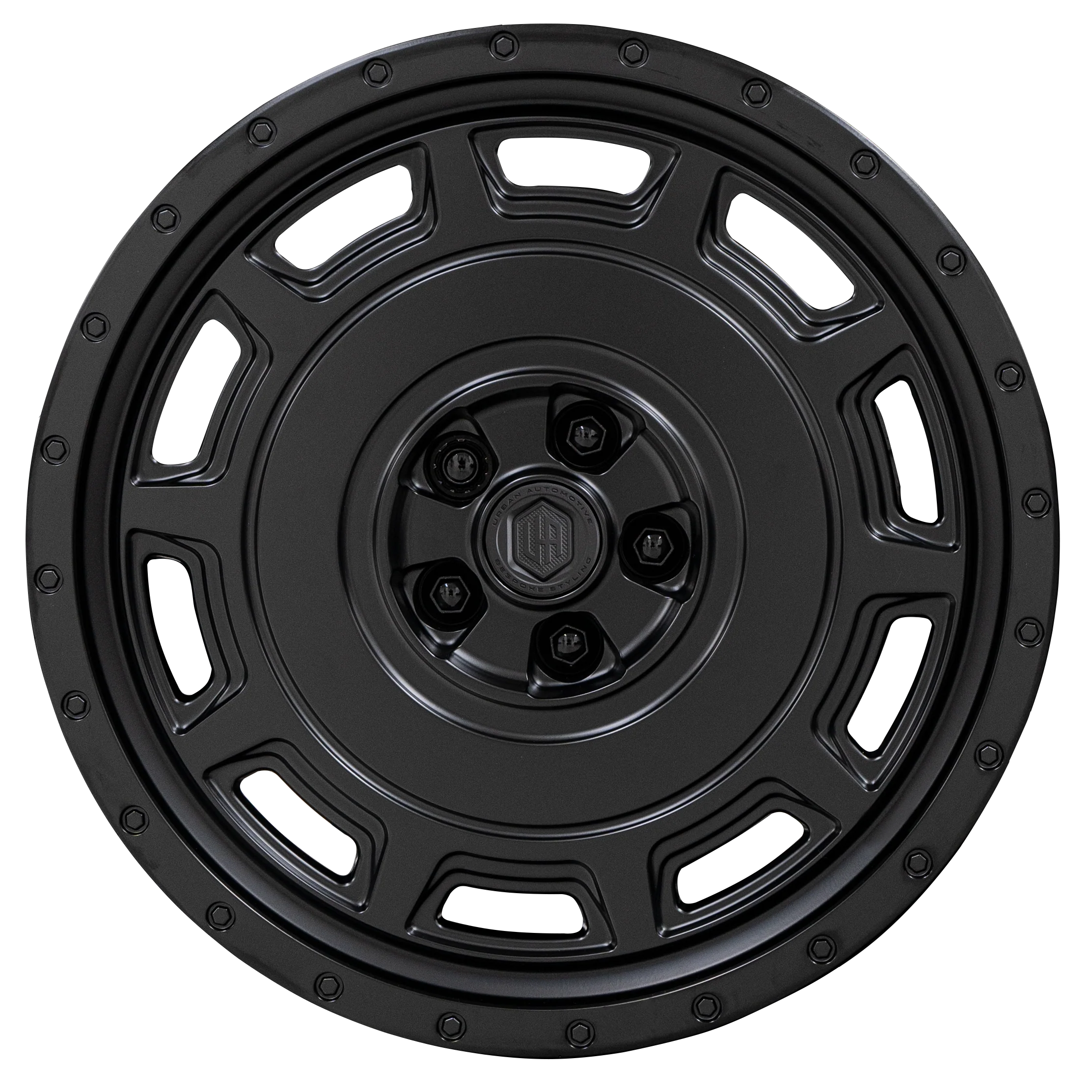 22" WX4 - 5x120 - ET25 - Satin Black - Rear (L663) thumbnail 3