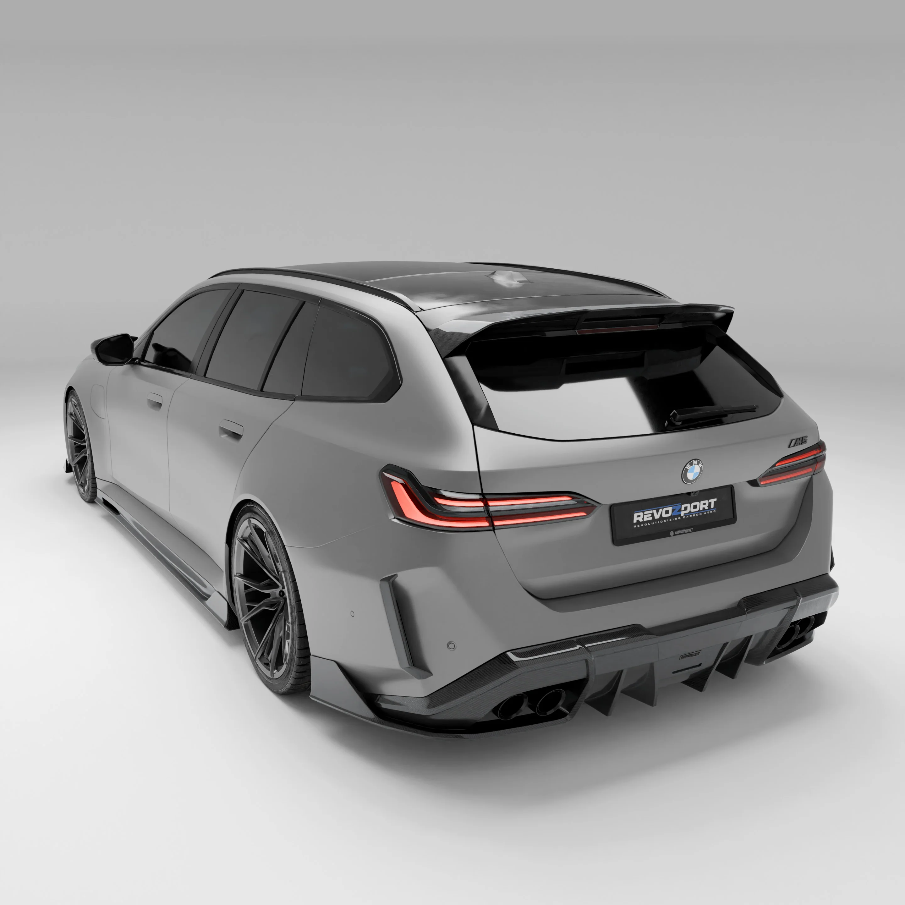 Dry Carbon Fiber Rear Spoiler for BMW M5 G99 Touring 2025 thumbnail 3