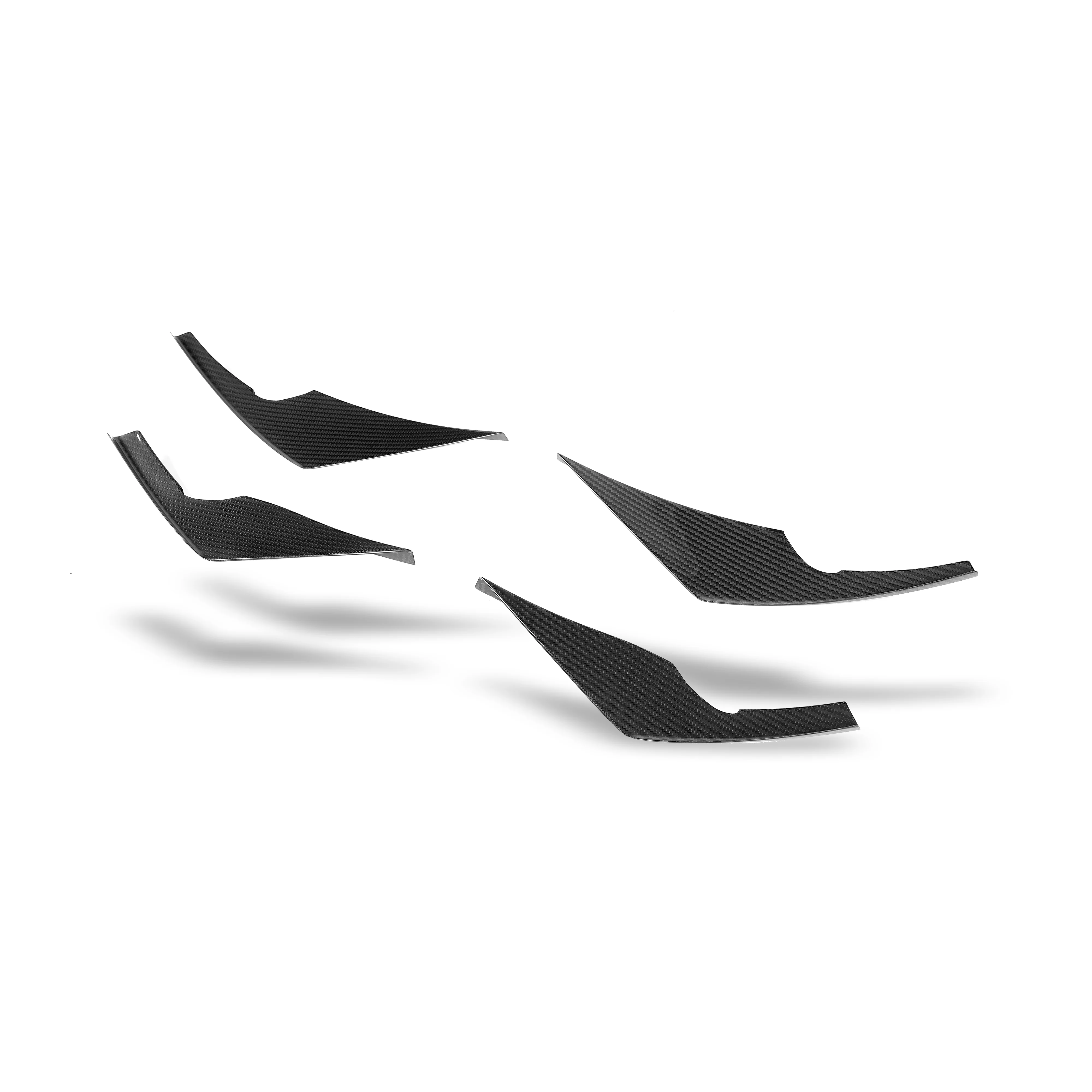Carbon Fiber Front Bumper Canards for BMW G80 G81 M3 G82 G83 M4 thumbnail 6