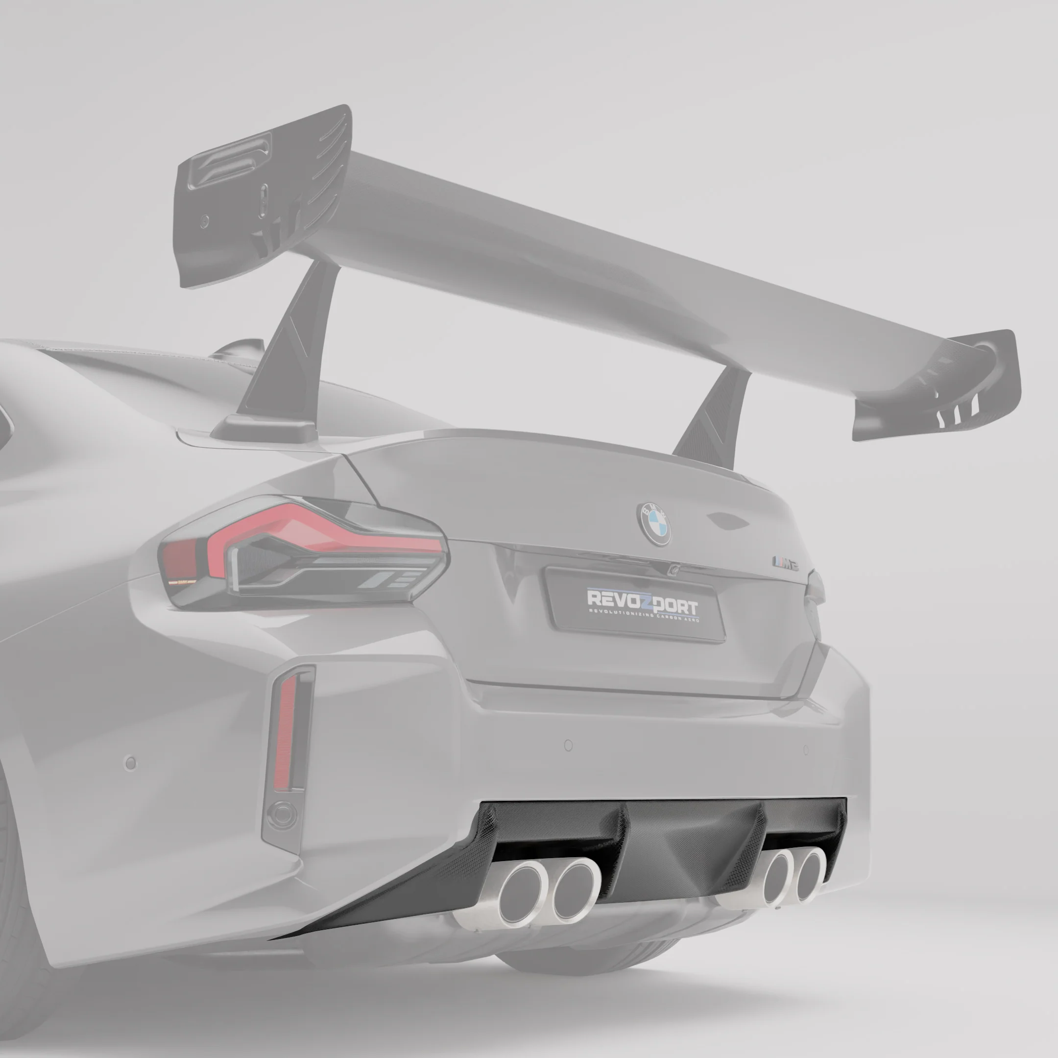 Carbon Fiber Rear Diffuser for BMW G87 M2 thumbnail 2