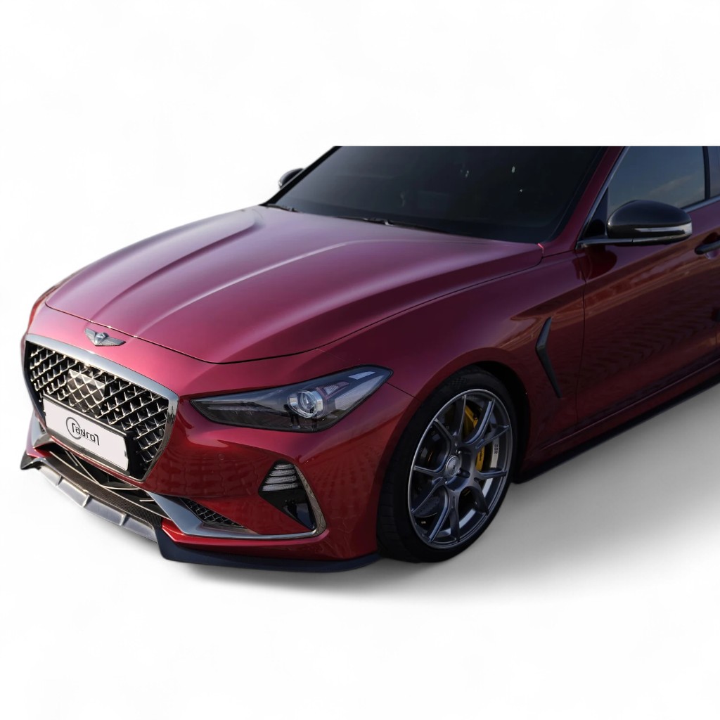 ADRO A11A10-1202 Накладка на передній бампер V2 для GENESIS G70 2019-