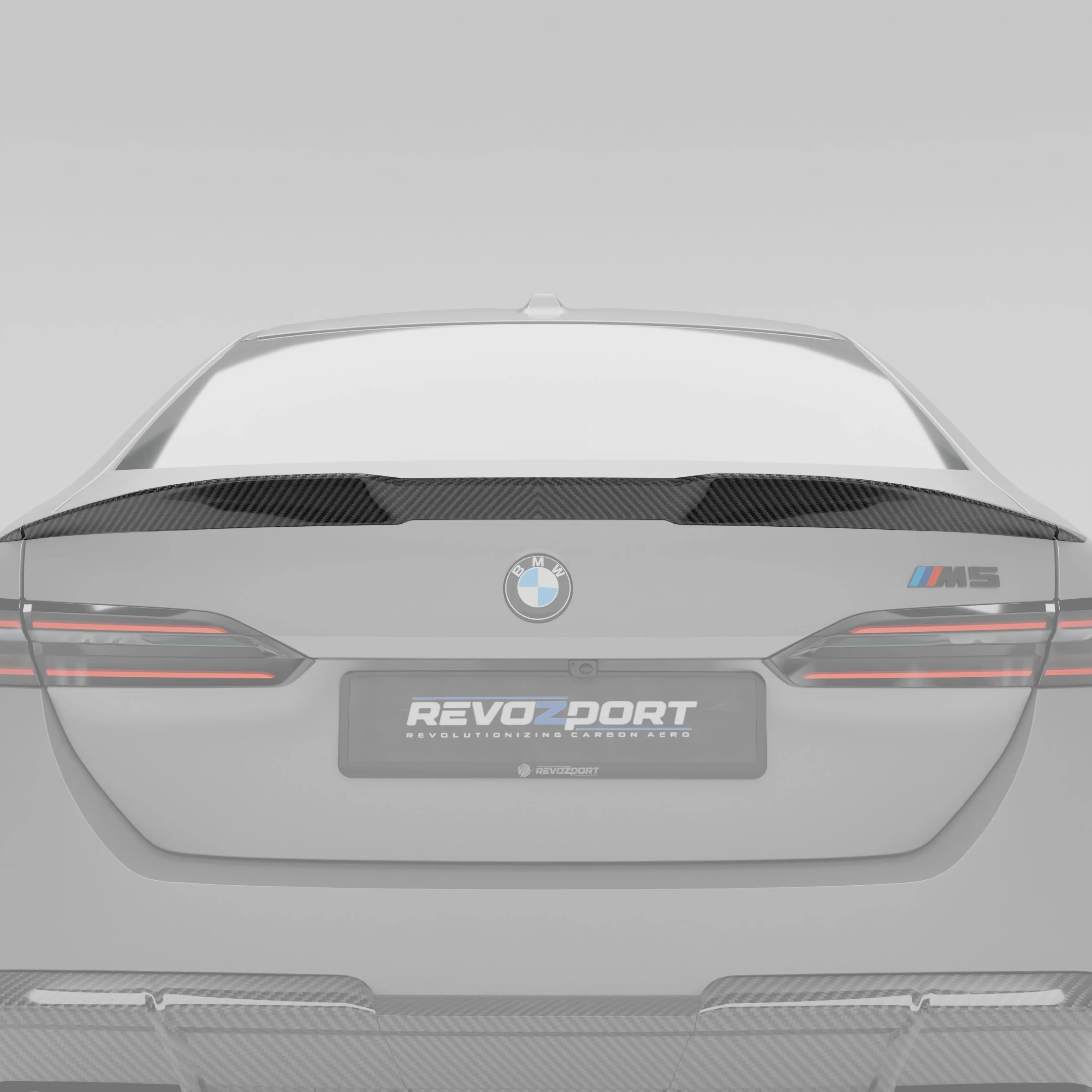 Carbon Fiber Rear Spoiler for BMW M5 G90 Sedan - Image 1