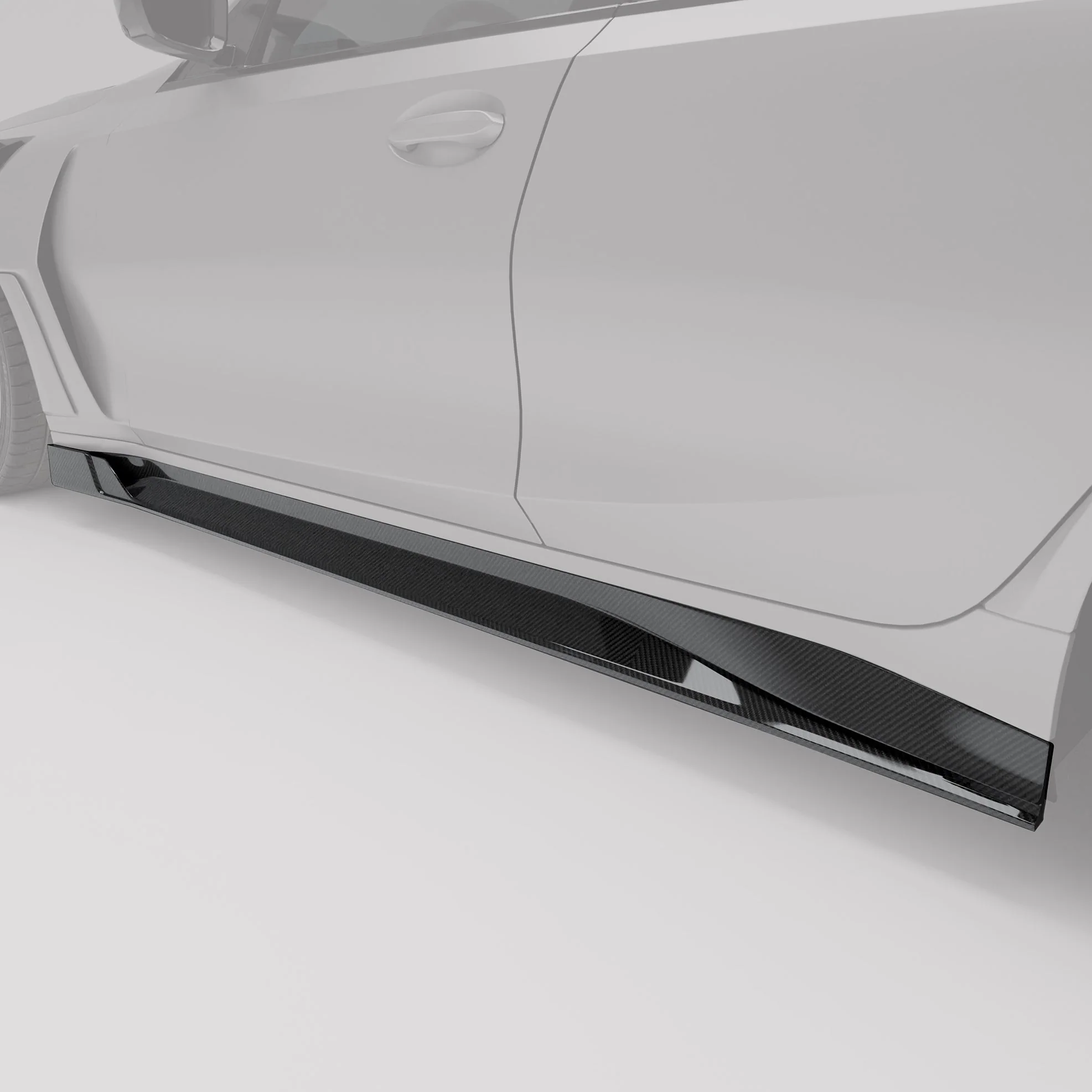 Carbon Fiber Side Skirts for BMW G80 G81 M3 - Image 1