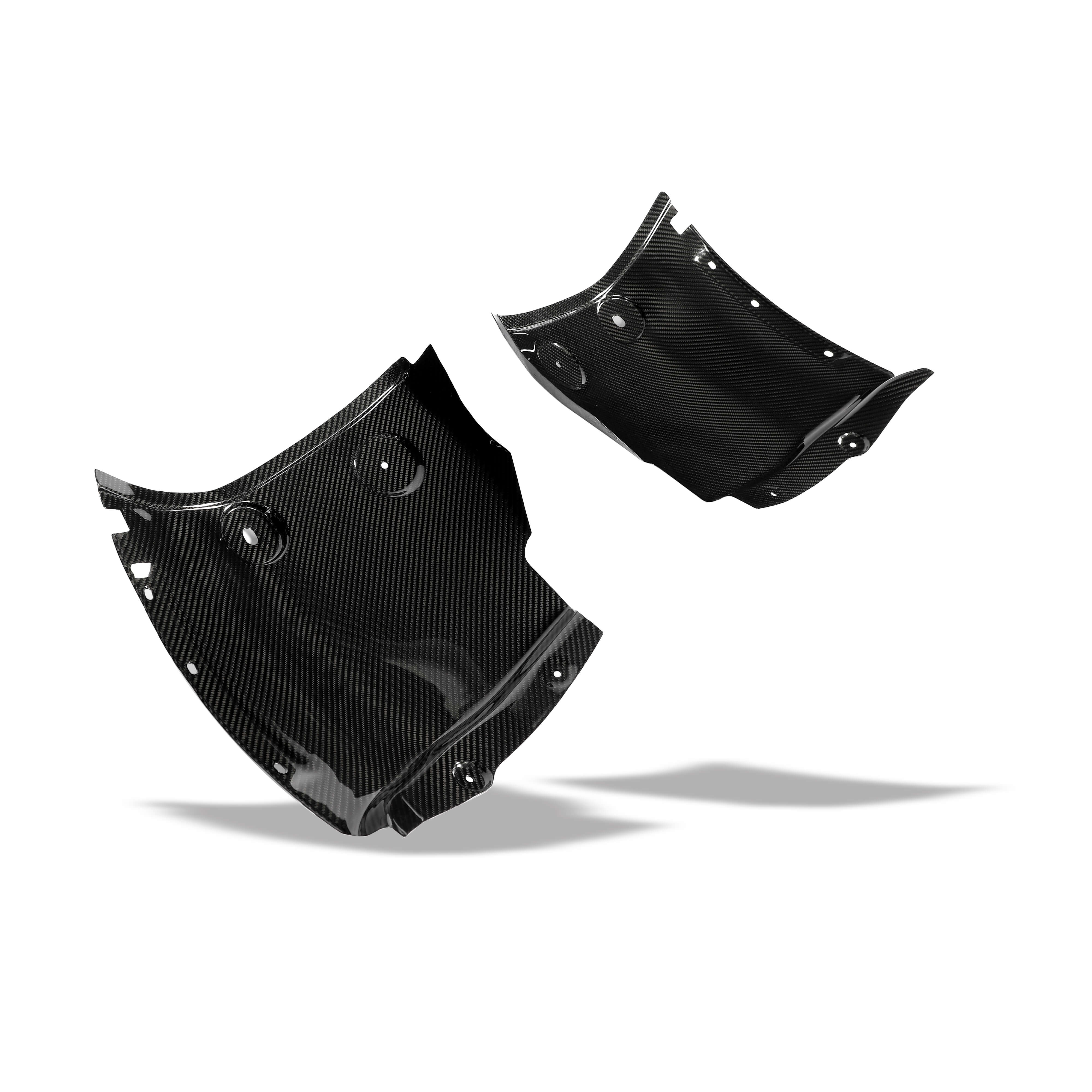 Dry Carbon Front Inner Fender Liners Set (2 pcs) for 2014–2019 Chevrolet Corvette C7 thumbnail 9