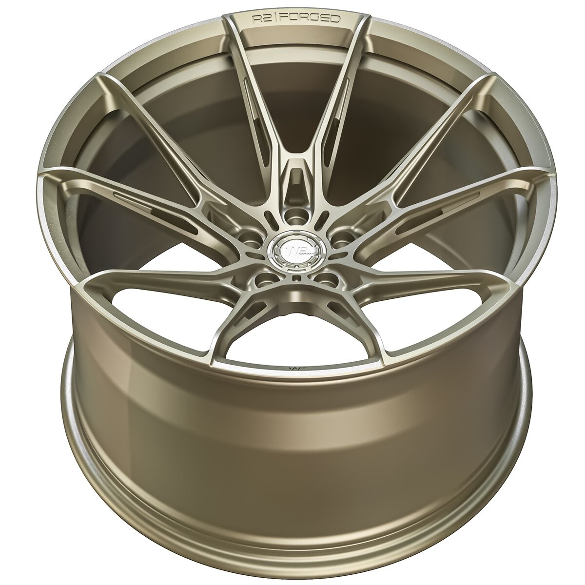 Диск WheelForce R.2-FG | 19x9.0 ET44 5/112 | Light Gold FC RS3 8V/TTRS Edition thumbnail 3