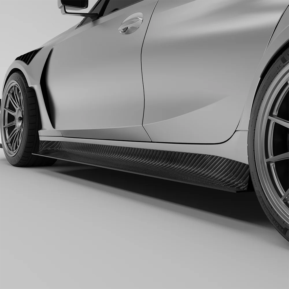 Carbon Fiber Side Skirts for BMW G80 M3 - Image 1