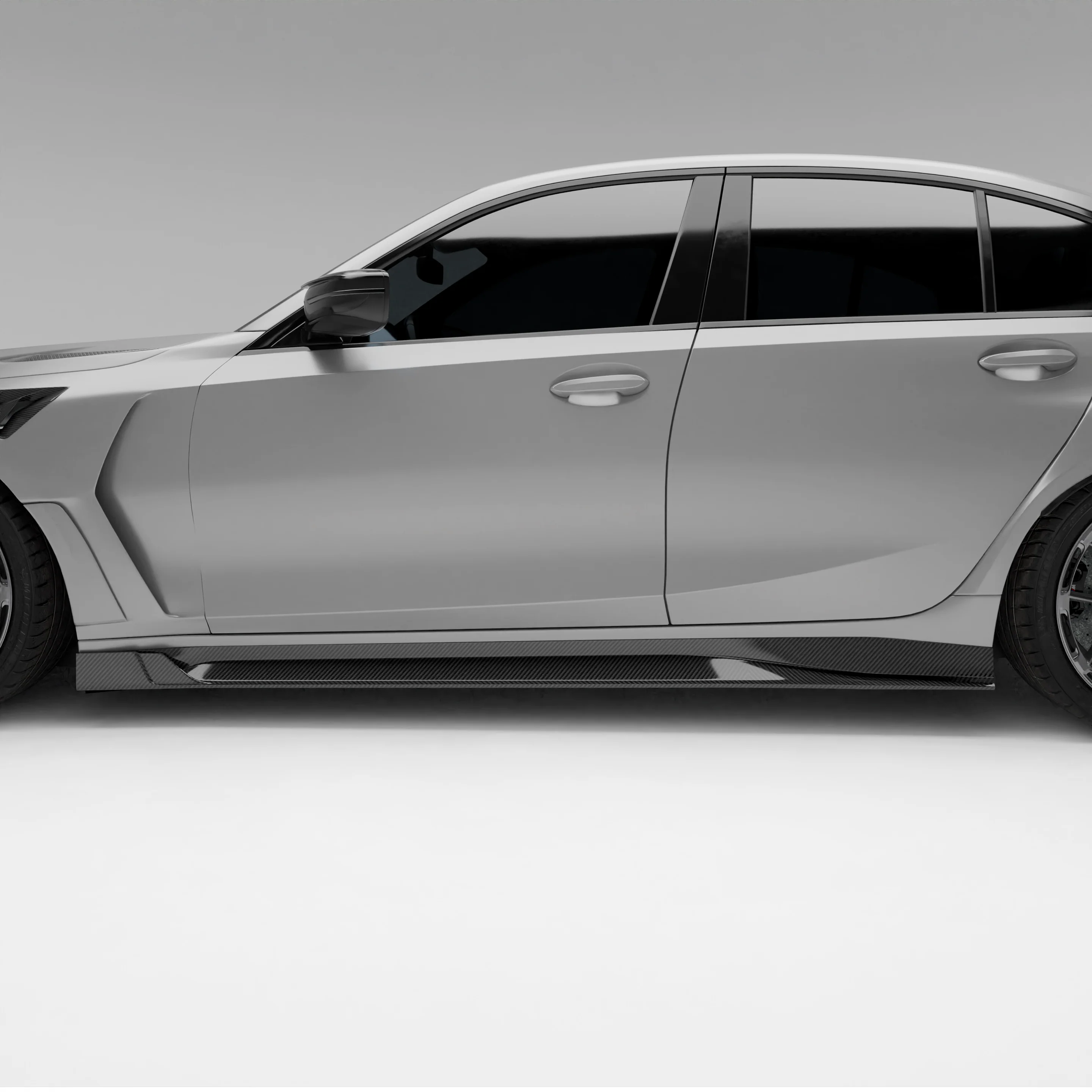 Карбонові бічні пороги для BMW G80 G81 M3 thumbnail 9