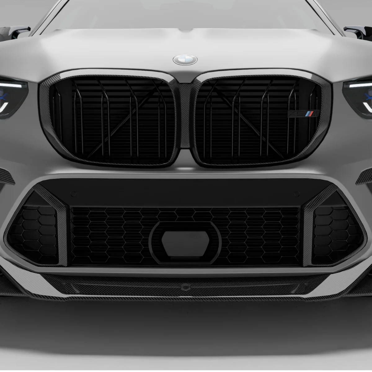 Карбонова передня решітка для BMW X5M F95 thumbnail 3