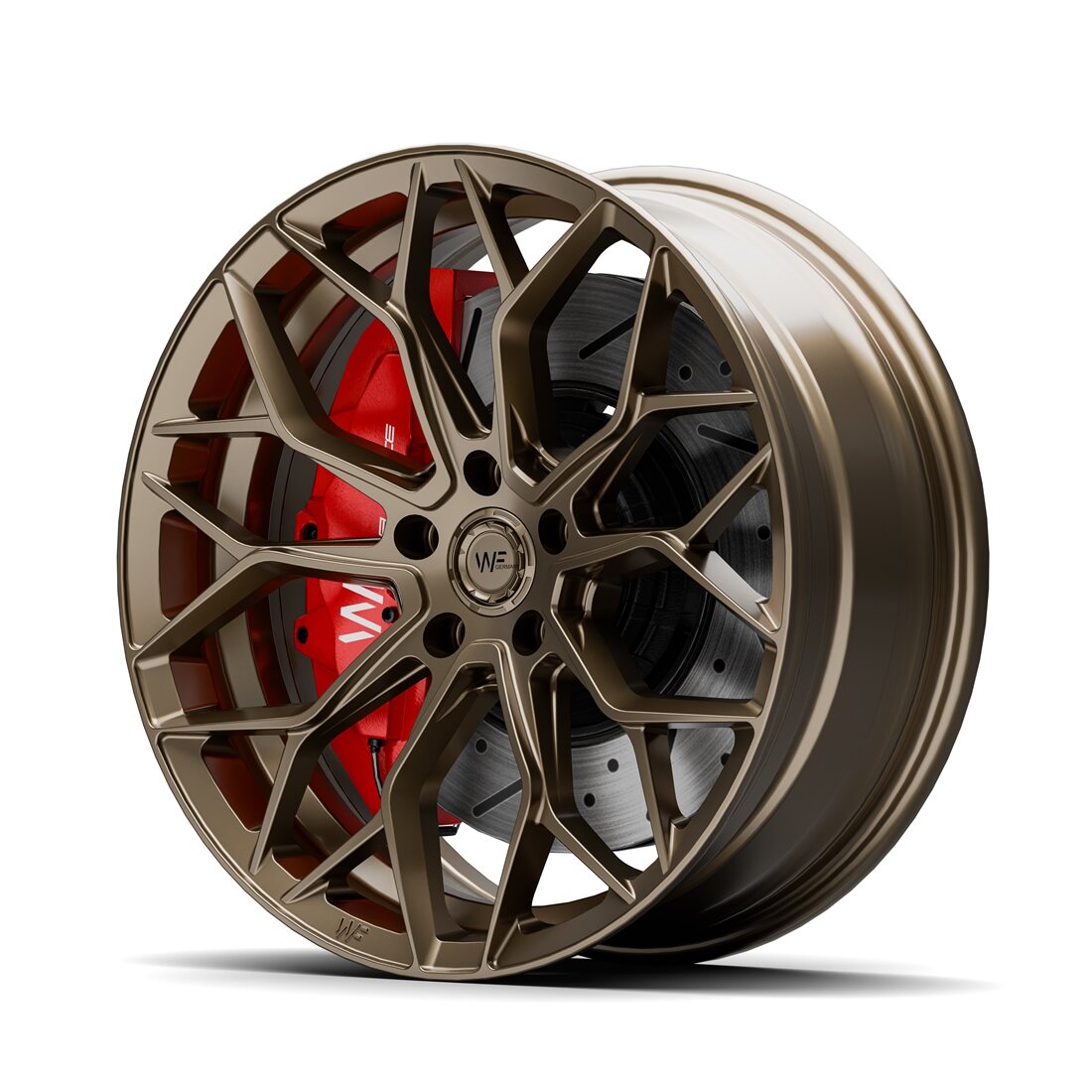 WheelForce SL.1-FF | 19x8.5 ET45 5/112 | Satin Bronze