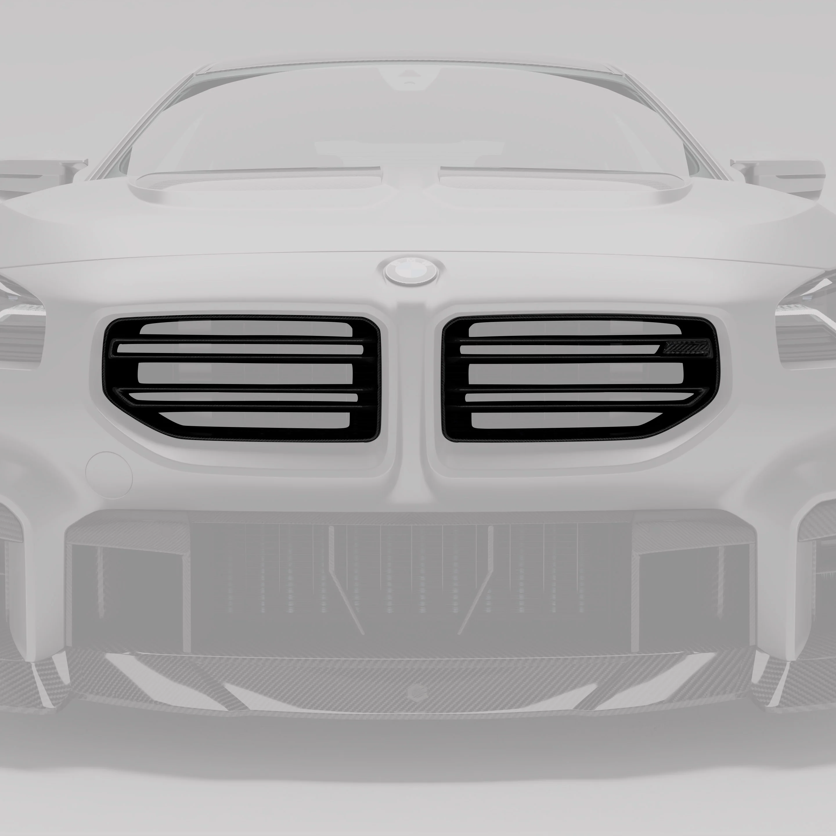 Carbon Fiber Front Grill for BMW G87 M2 - Image 1