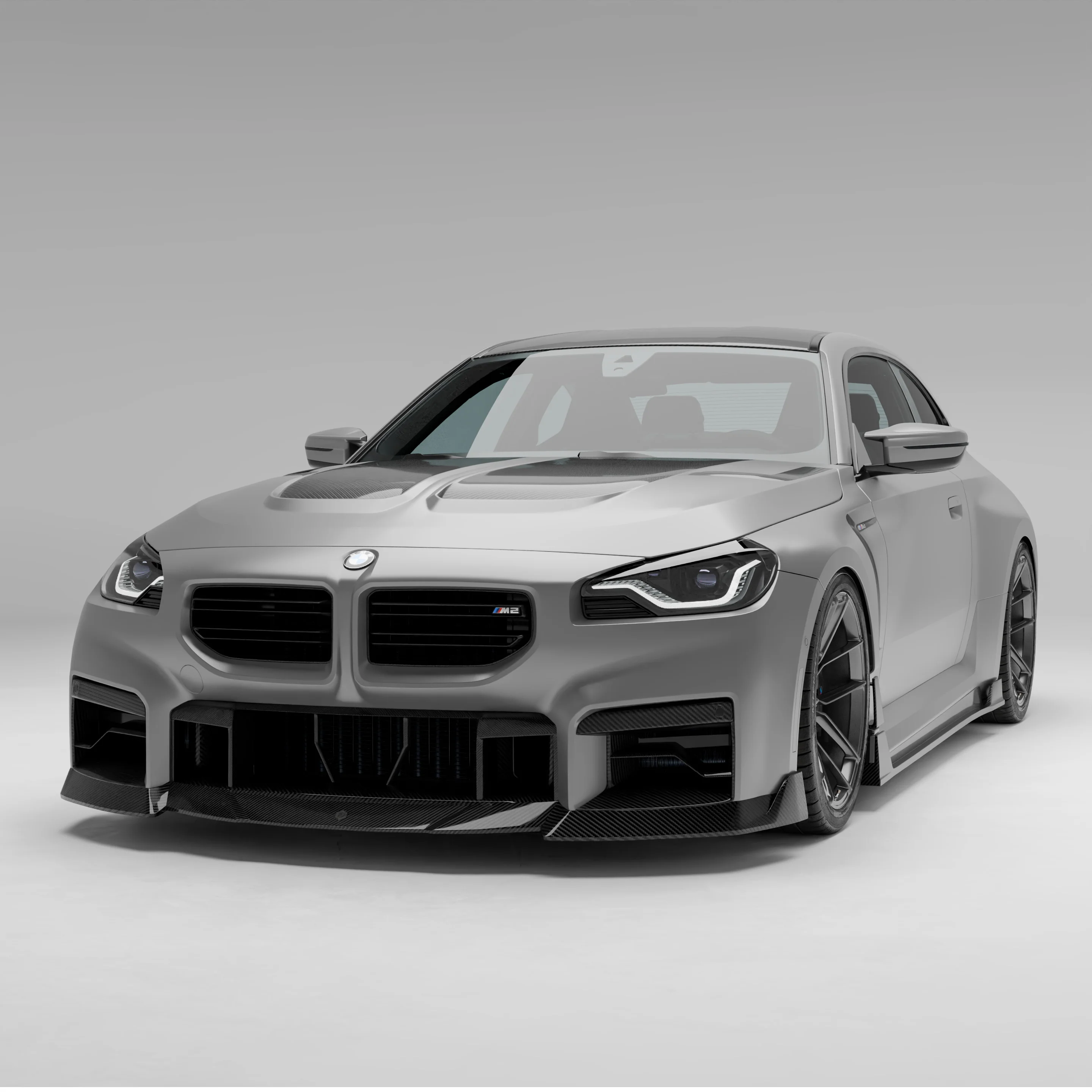 Carbon Fiber Front Lip for BMW G87 M2 thumbnail 2