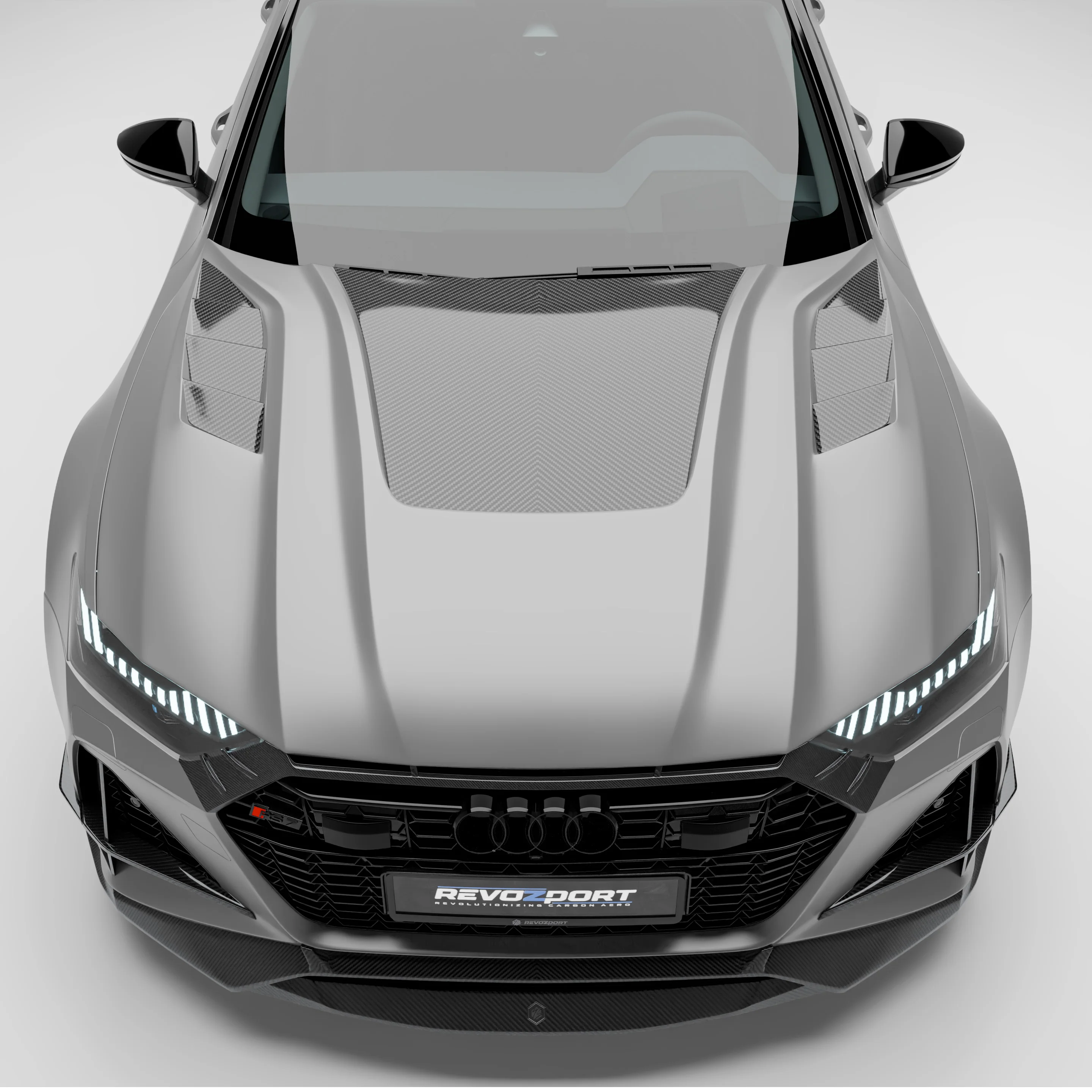 Карбоновий капот для Audi RS7 C8 thumbnail 8