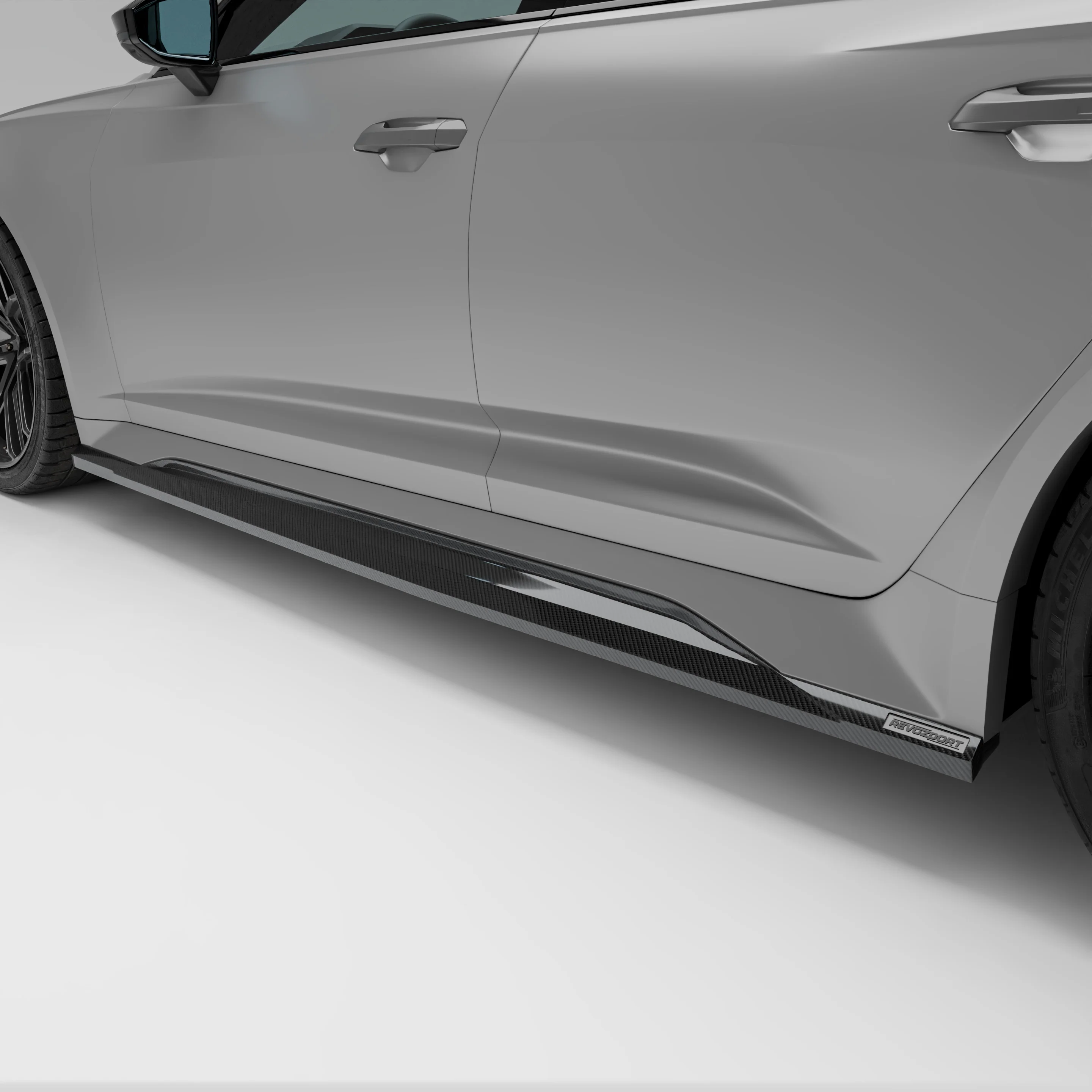 Карбонові бічні пороги для Audi RS6 C8 thumbnail 3
