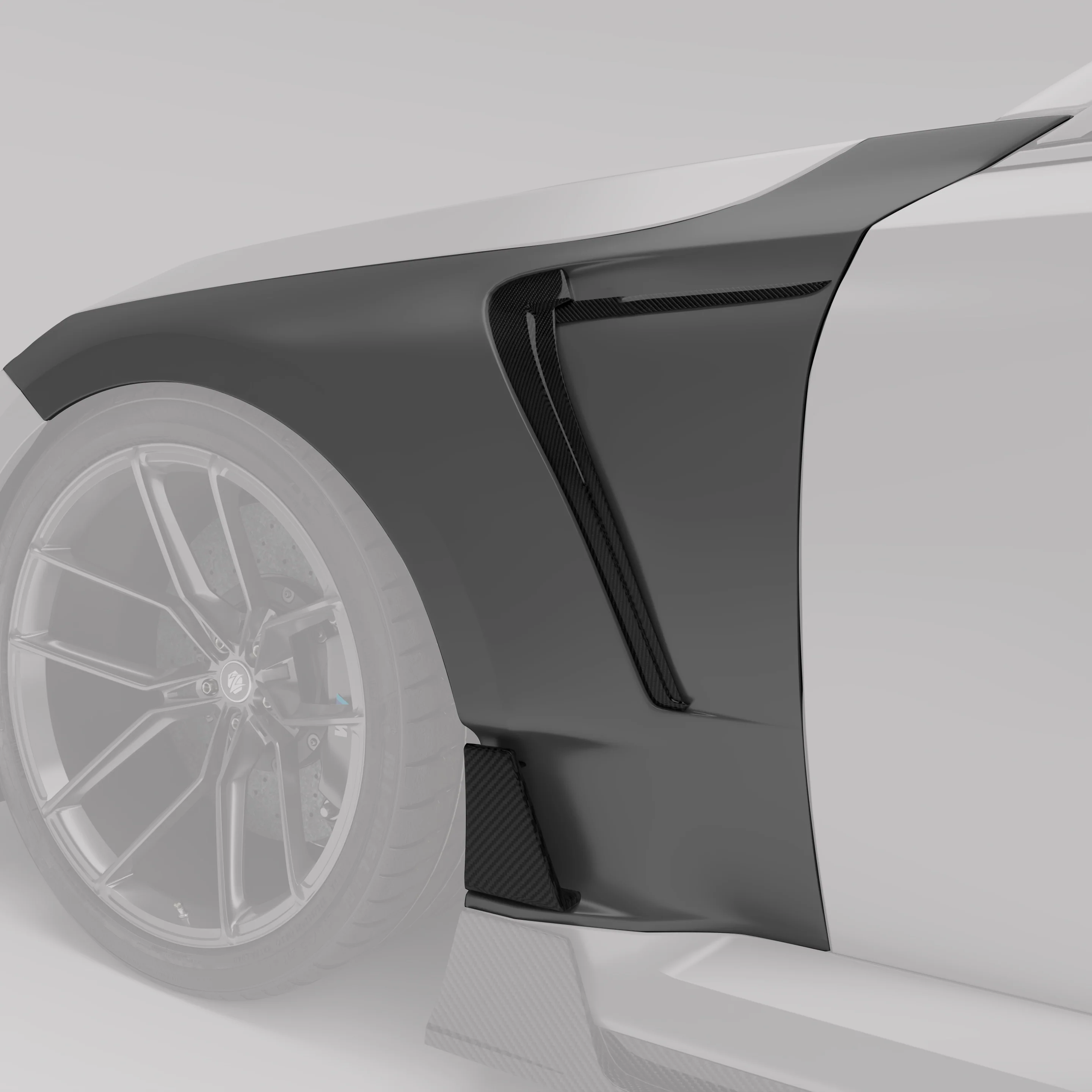 Carbon Fiber Side Fenders for BMW G87 M2 - Image 1