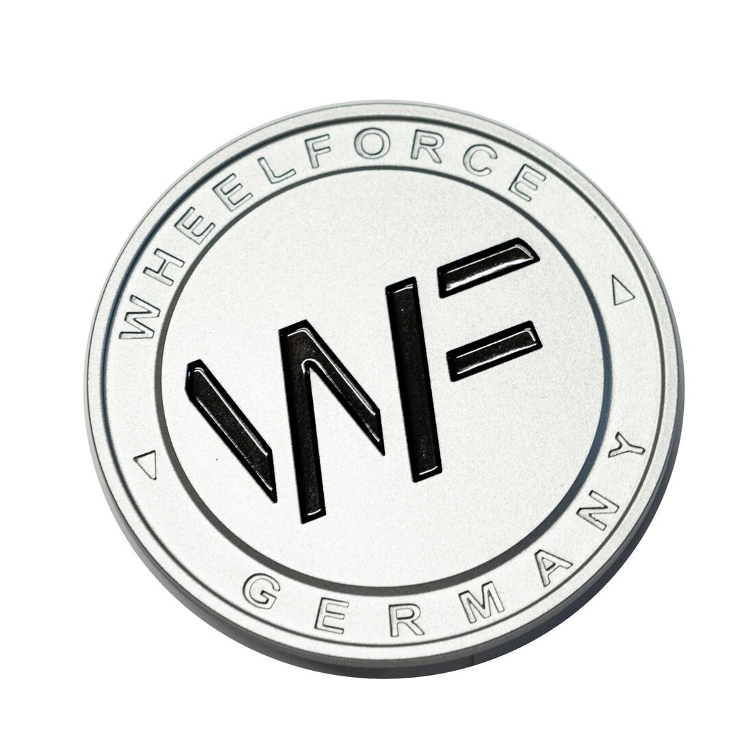 WheelForce Center Cap — FROZEN SILVER - Image 1