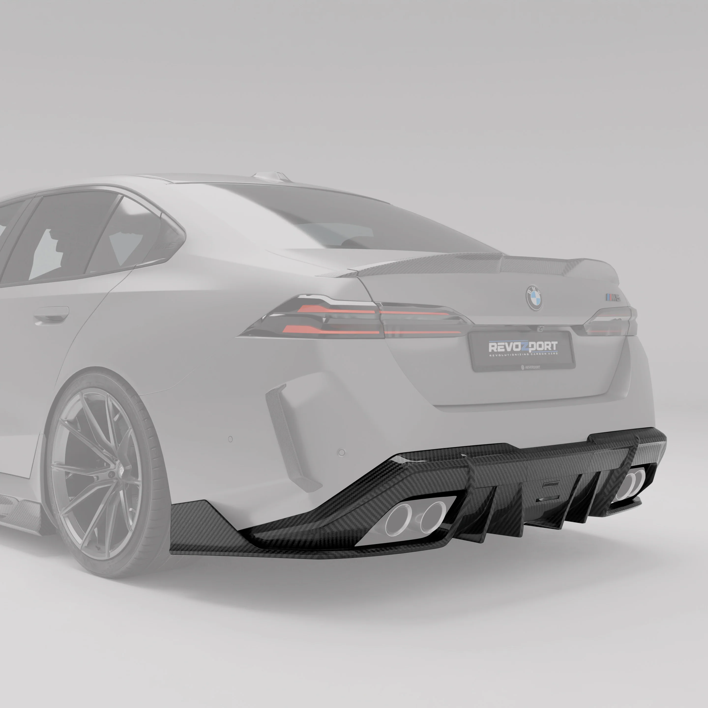 Carbon Fiber Rear Diffuser for BMW M5 G90 Sedan G99 Touring - Image 1