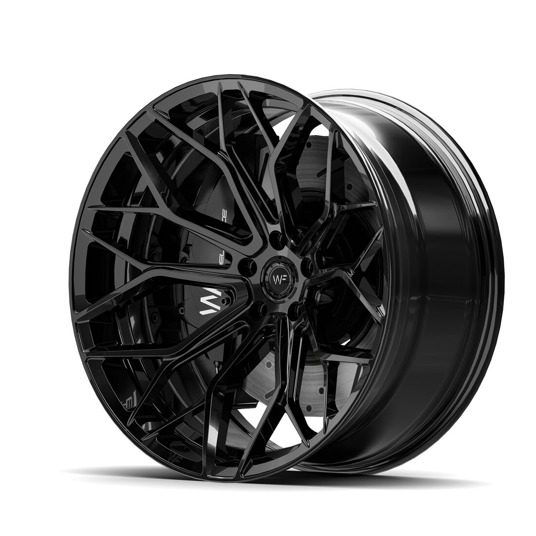 WheelForce HE.1-FF | 21x11 ET20 5/112 | Piano Black