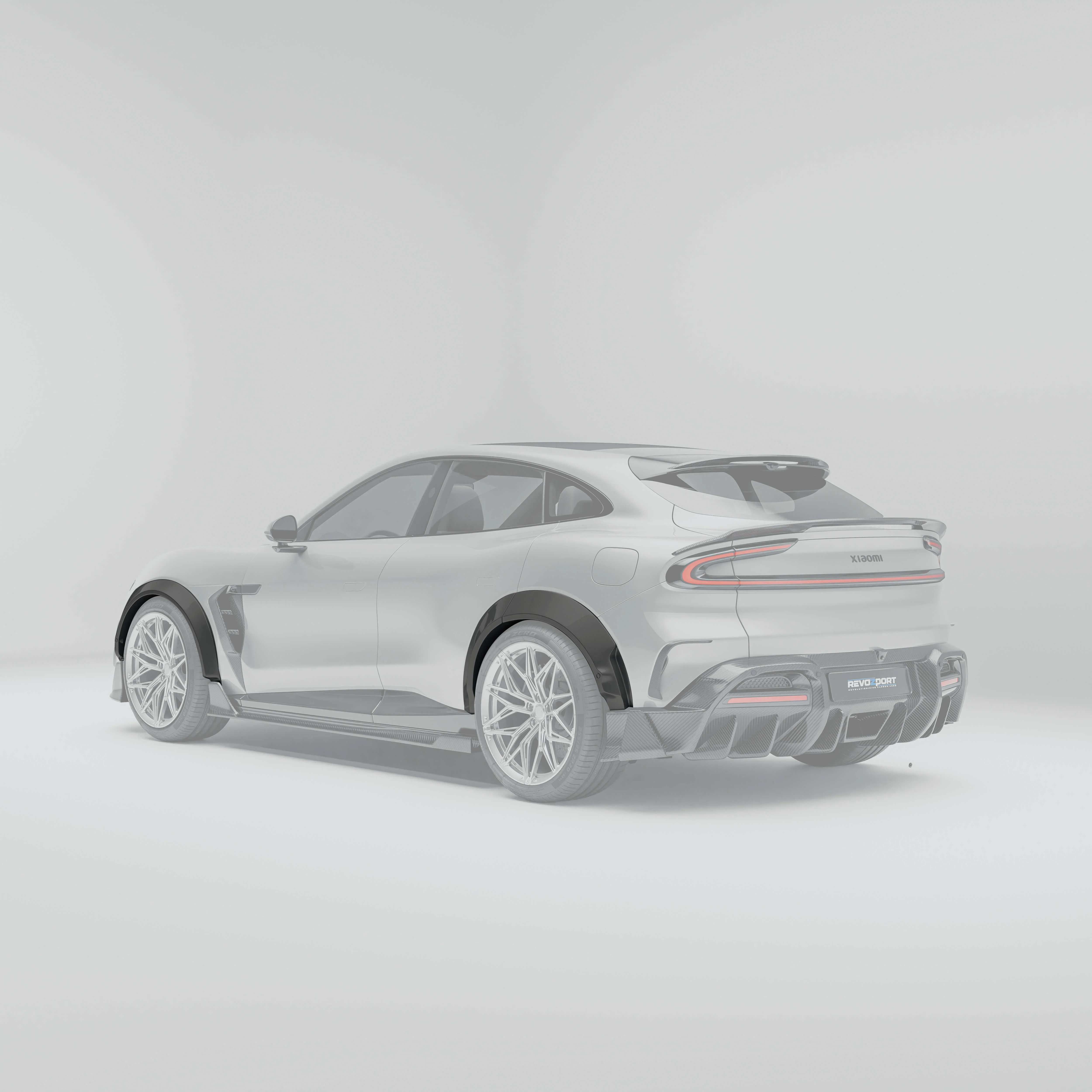 Carbon Fiber Wheel Arch Cover Trims for Xiaomi YU7 - Image 1