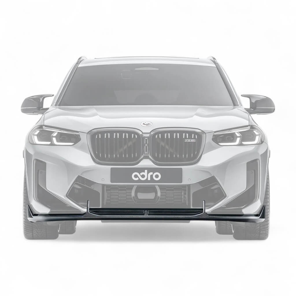 ADRO A14AB10-1201 Накладка на передній бампер, карбон для BMW X3M (F97)