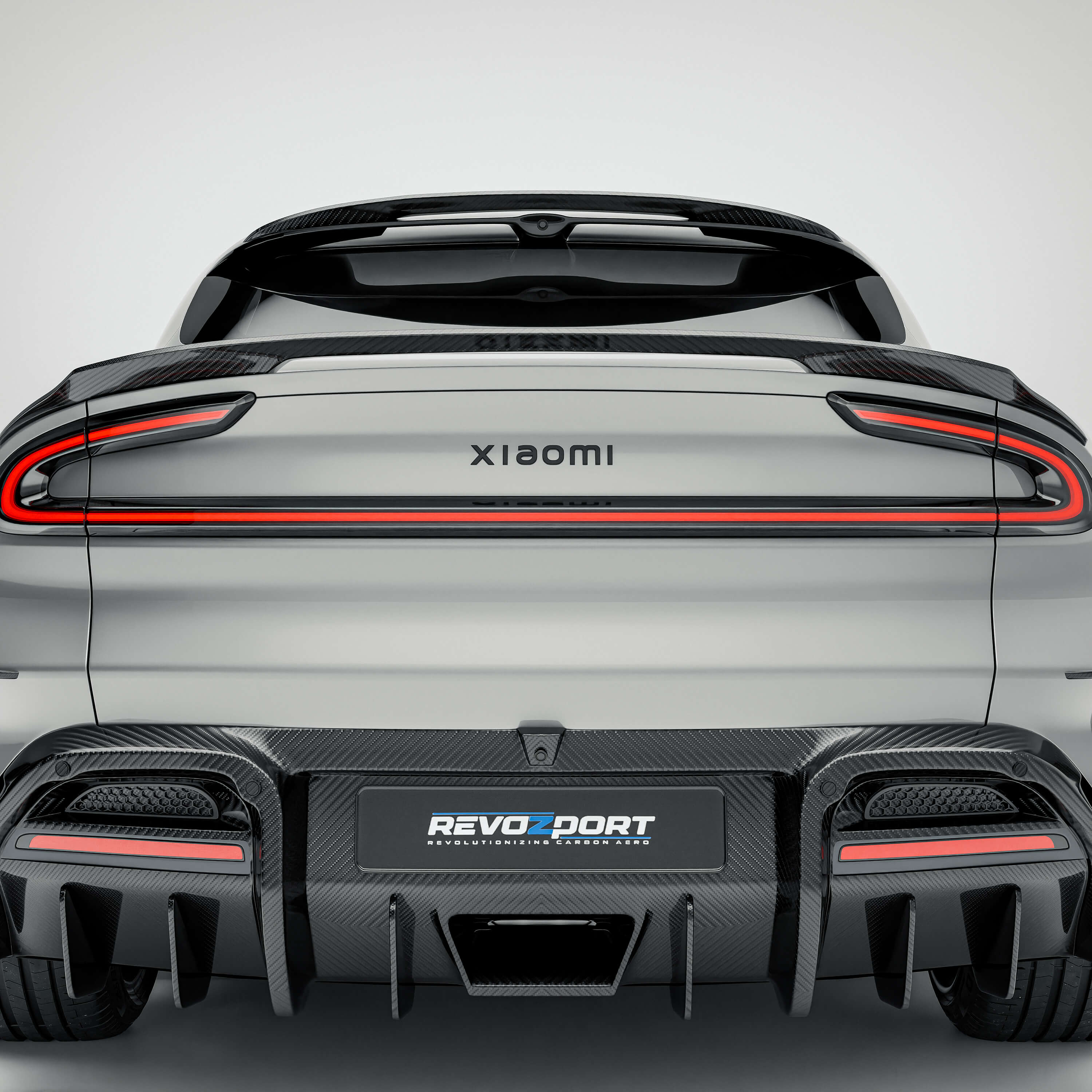 Carbon Fiber Rear Spoiler for Xiaomi YU7 thumbnail 2