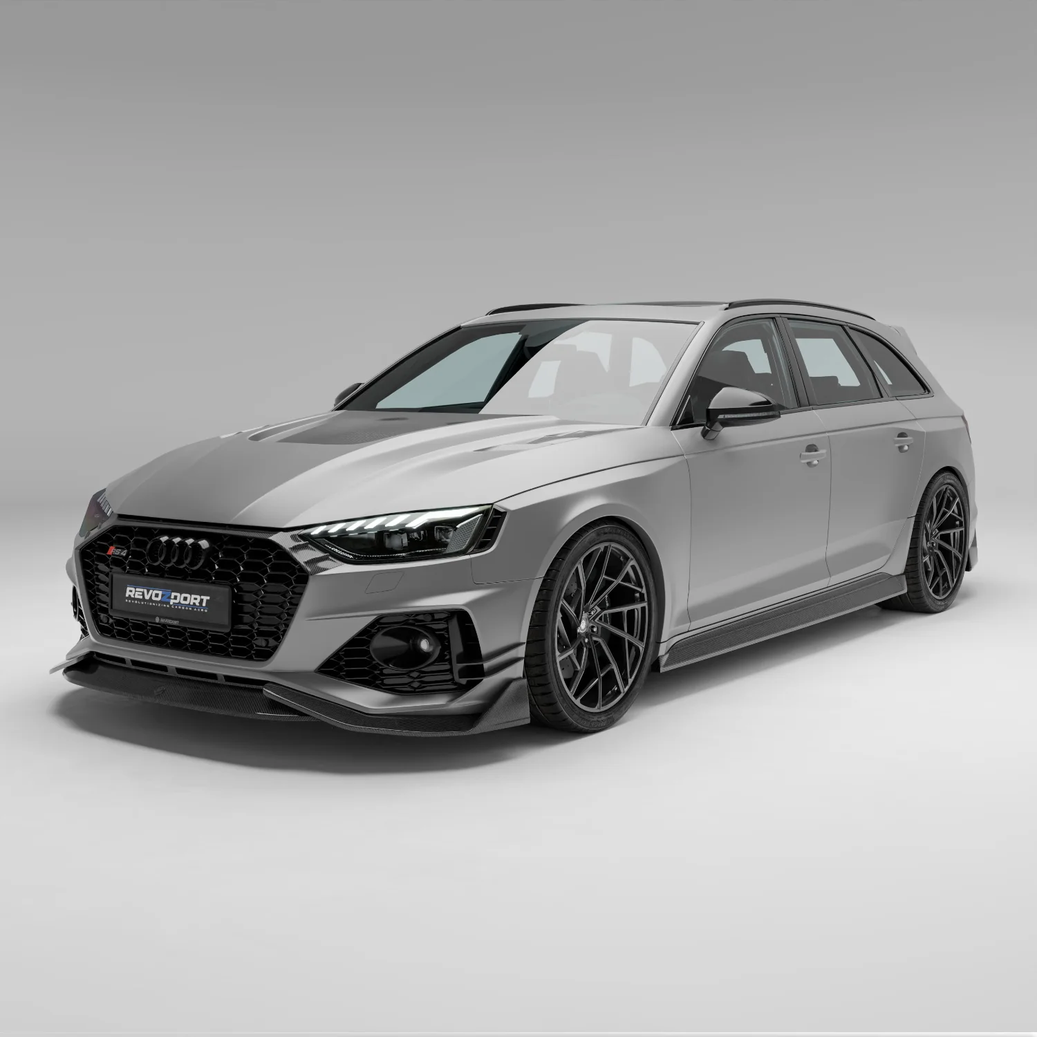 Карбонові бічні пороги для Audi RS4 B9.5 Avant thumbnail 10