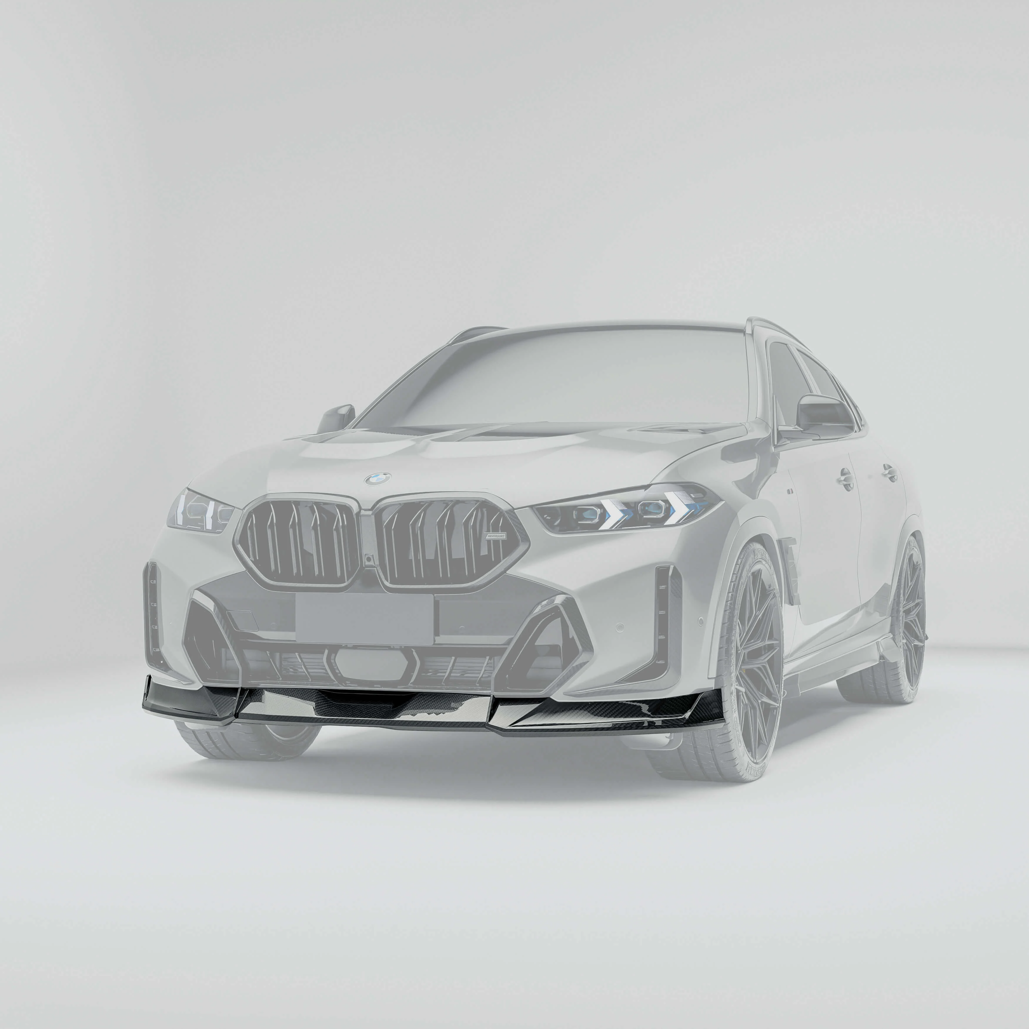 Carbon Fiber Front Lip for BMW X6 G06 LCI thumbnail 2