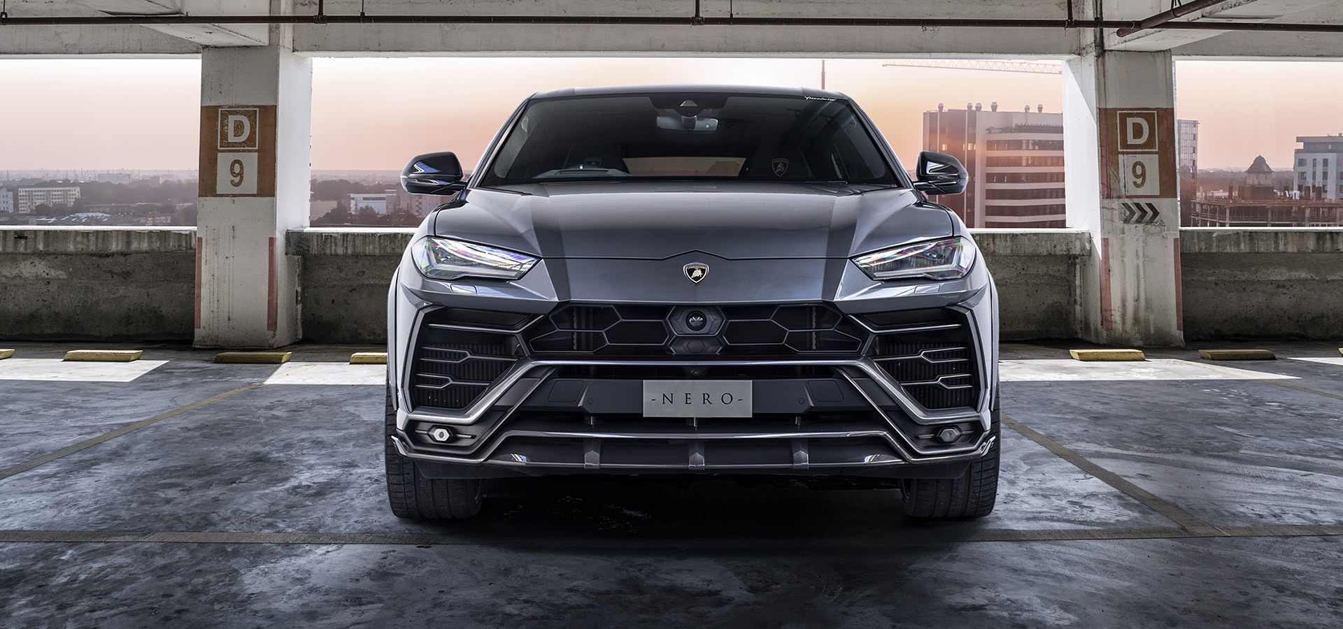 Задній спойлер у зборі Urban для Lamborghini Urus / Urus S - Visual Carbon Fibre thumbnail 3